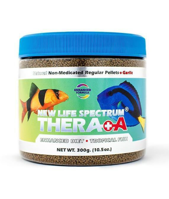 New Life Spectrum THERA+A Enhanced Diet Tropical Fish (Non Medicated + Garlic) 300g (10.5oz)