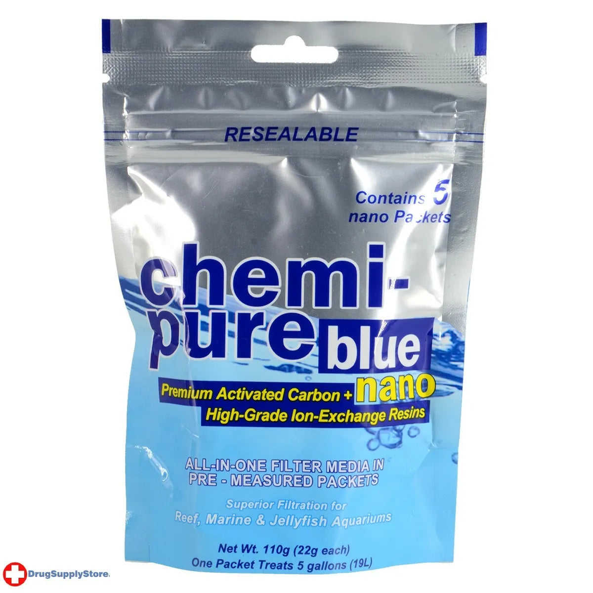 Chemi -Pure Blue -Nano Treats 5 Gallons